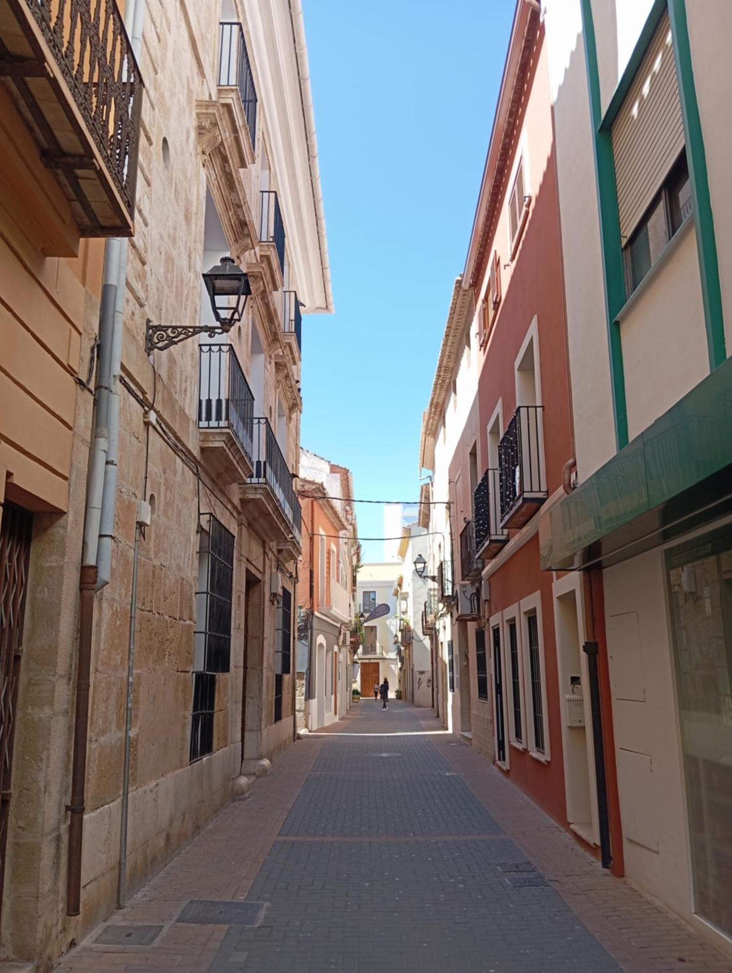 Casa El Angel Loft Denia Centro Con Parking Apartment Exterior foto